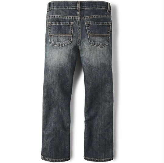 NWT 3-Pack The Children's Place Boys Basic Bootcut Jeans Size 6