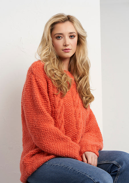 A Rowan Brushed Fleece Pattern - Bounty (PDF)