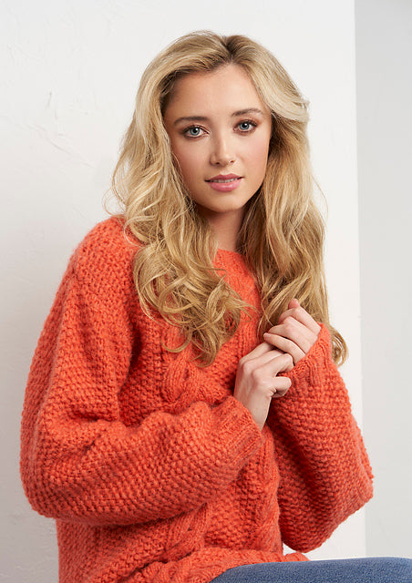 A Rowan Brushed Fleece Pattern - Bounty (PDF)