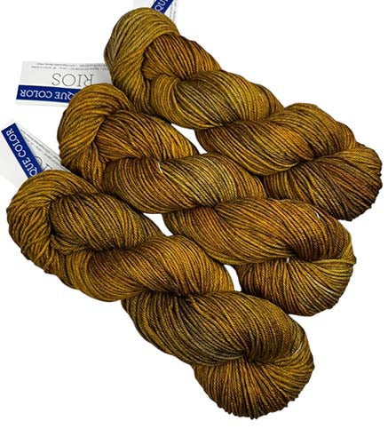 Malabrigo Rios One of a Kind - Brass Lantern (THREE SKEINS)