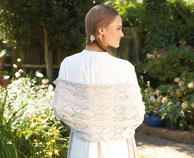 A Rowan Summerlite 4Ply Pattern - Butterfly Wrap (PDF)