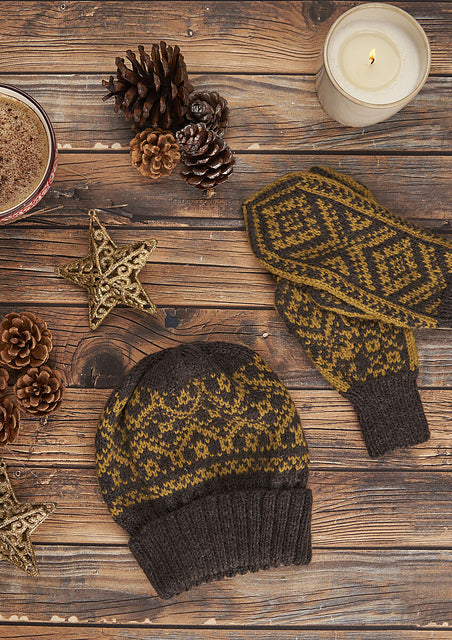 A Rowan Alpaca Soft DK Pattern - Bykle Mittens (PDF)