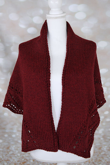 A FREE Cascade 220 Grande Pattern - Zinfandel Shawl (PDF)