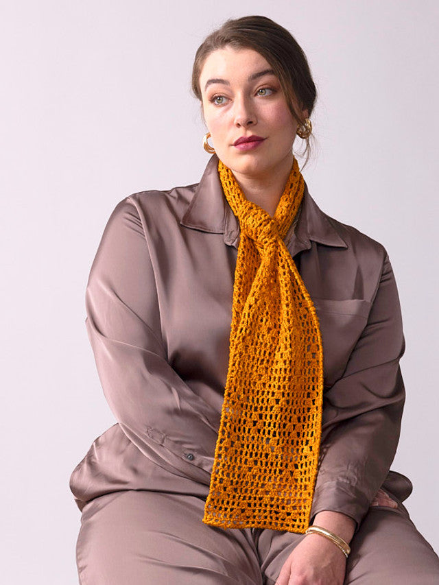 A Berroco Pattern - Cresento Scarf (PDF)