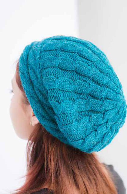 A Juniper Moon Farm Herriot Pattern - Cabled Cloche Hat (PDF)