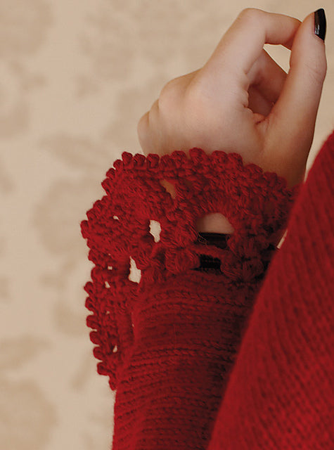 A Rowan Alpaca Soft DK Pattern - Carnelian (PDF)
