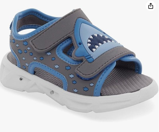 NWT, Carter's Light-up Unisex-Child Futura Sandals Size: 9