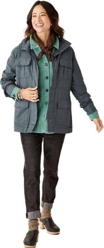 NWT, Carve Designs Women's Opal Utility Jacket, Size: XL. Color: Green