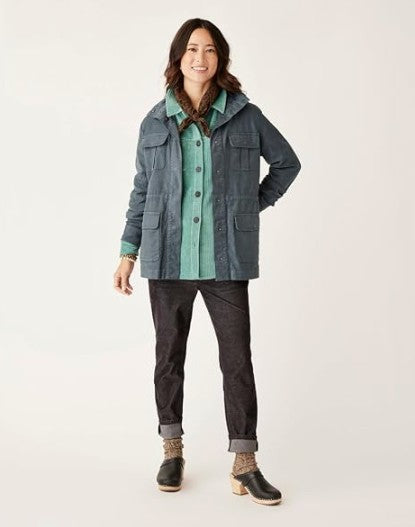 NWT, Carve Designs Women's Opal Utility Jacket, Size: XL. Color: Green