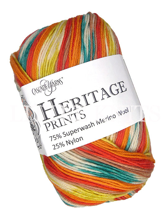 Cascade Heritage Prints - Southwest (Color #140) - TEN SKEIN BAG - 60% Off Sale!