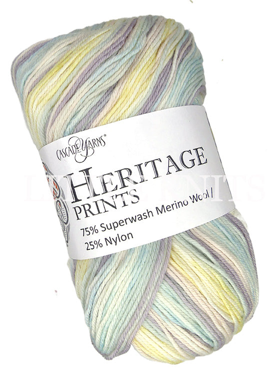 Cascade Heritage Prints - Pastel (Color #143) - FULL BAG SALE (5 Skeins)