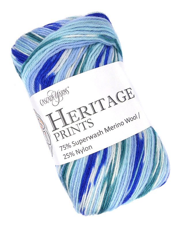 Cascade Heritage Prints - Sea (Color #158)