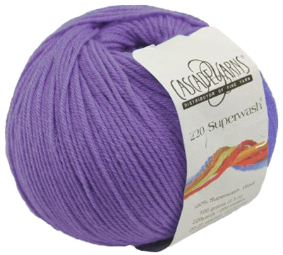 Cascade 220 Superwash - Amethyst (Color #804) - Dye Lot 7L2500