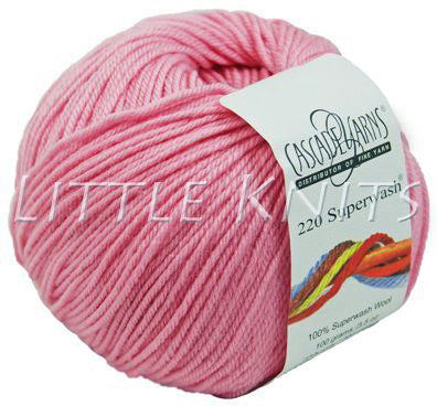 Cascade 220 Superwash - Rose Petal (Color #838) - Dye Lot 7K8945