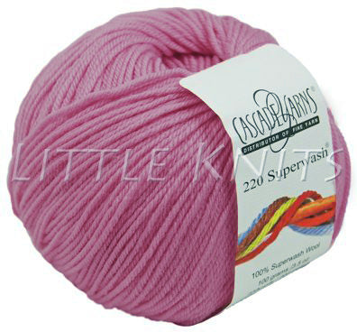 Cascade 220 Superwash - Cotton Candy (Color #901) - Dye Lot 7K1376