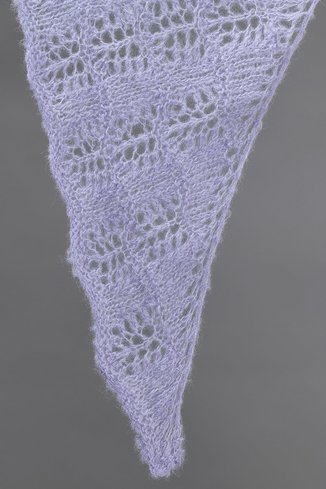 Cascade Suri Seda Pattern - Island Crest Shawl