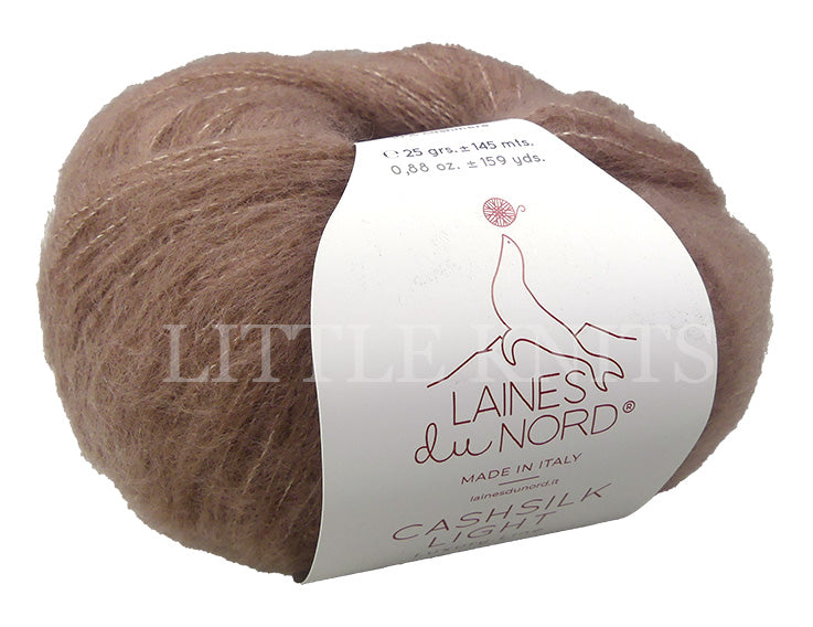 Laines Du Nord Cashsilk Light - Beige (Color #3012) knitting and crochet yarn on sale at little knits