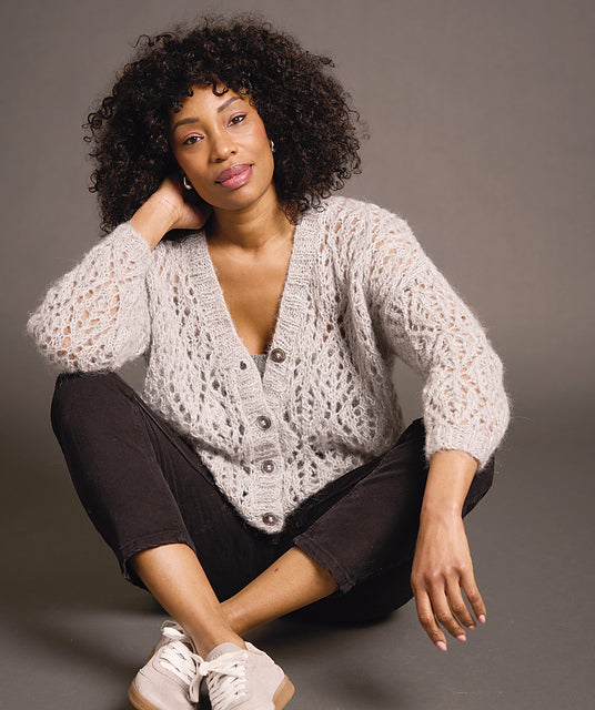 A Rowan Alpaca Sparkle Pattern - Charisse (PDF)