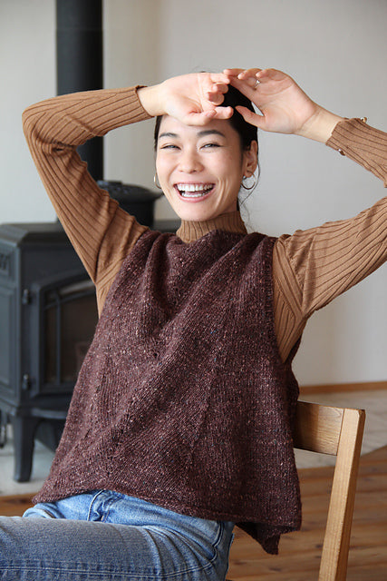 A Noro Silk Garden Sock Solo Pattern -  Chihiro (PDF)