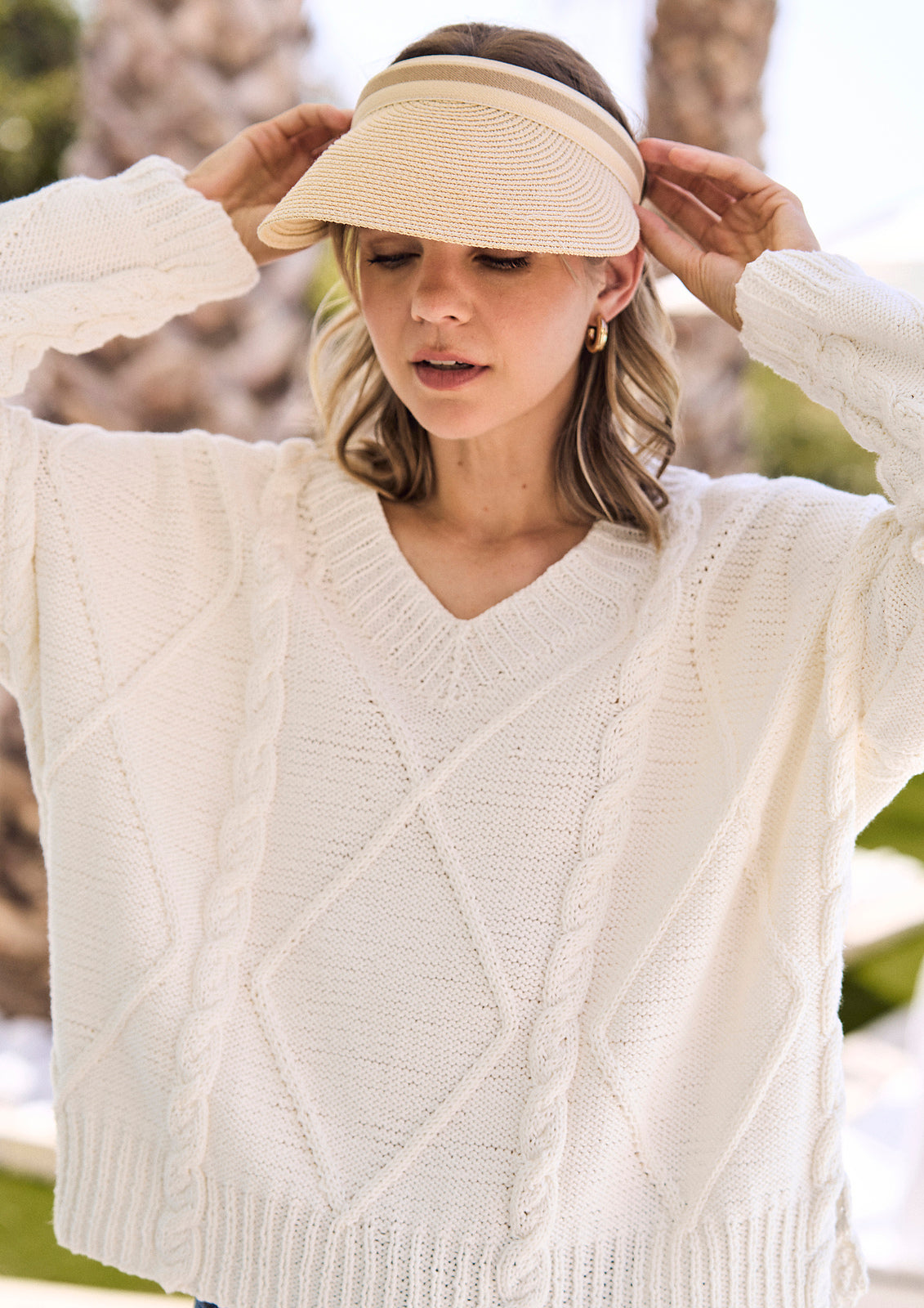 A Rowan Mode Cotton DK Pattern - Clara Pullover (PDF)