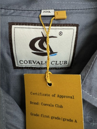 NWT COEVALS CLUB Men's Western Cowboy Short Sleeve Pearl Snap Shirt Size XXL