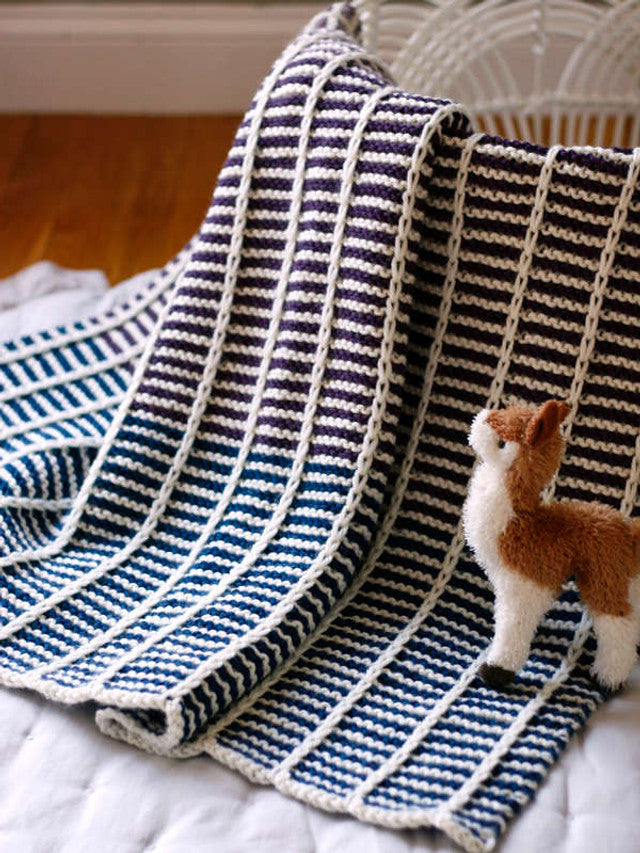 A Berroco Pattern - Corey Baby Blanket (PDF)