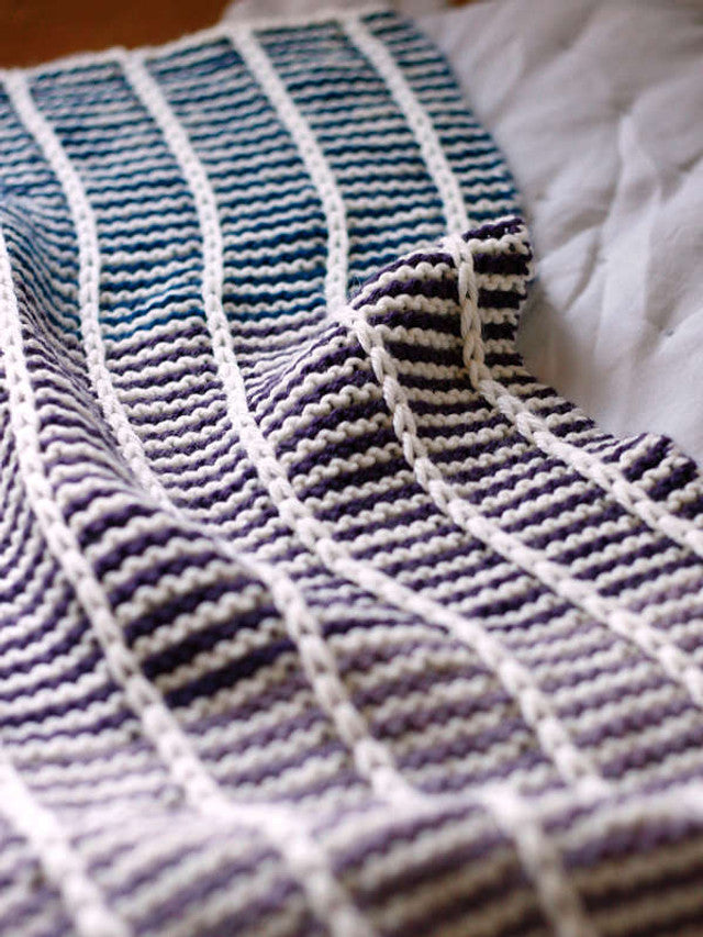 A Berroco Pattern - Corey Baby Blanket (PDF)