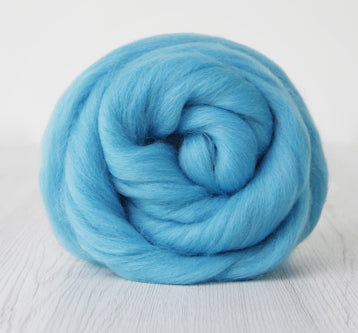 DHG Corriedale Wool Tops - Classic Collection - Water - 100g (3.5oz)