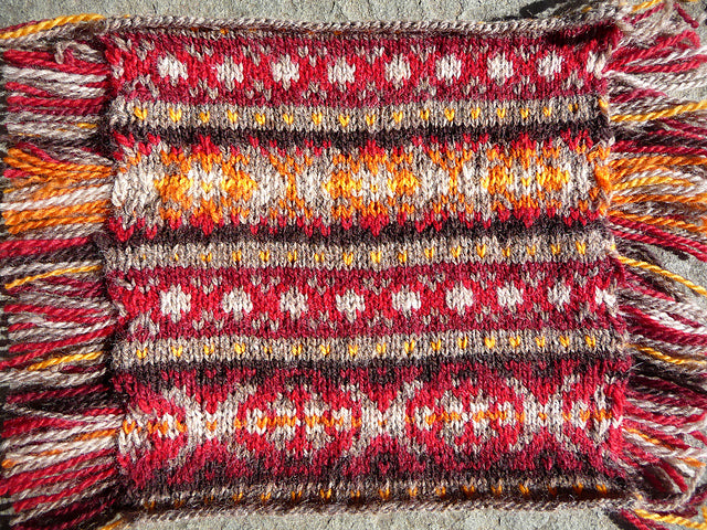 A FREE Cascade 220 Fingering Pattern - Crimson Trace Vest (PDF)