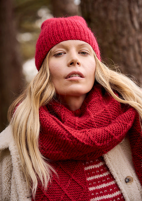 A Rowan Kid Classic Pattern - Englehard Scarf (PDF)