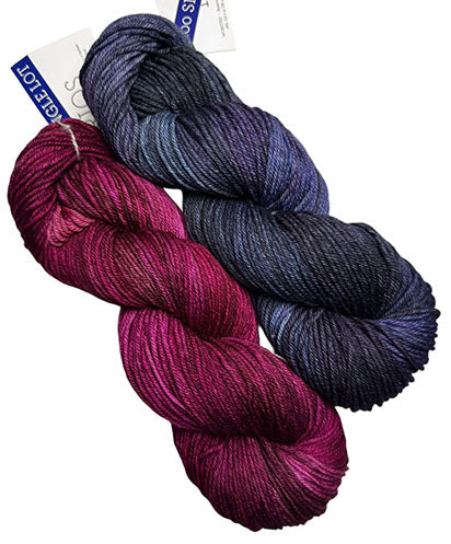 Malabrigo Rios One of a Kind - Crushed Mulberry (TWO SKEINS)
