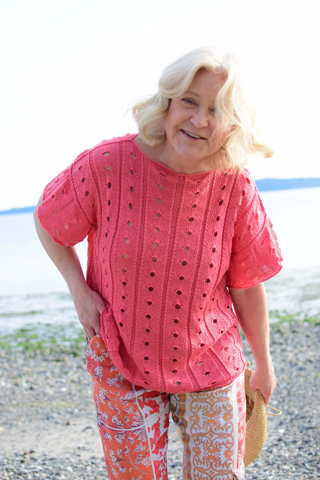 A Hikoo Popcycle Pattern - Sunrise Toss-on Tee (PDF)