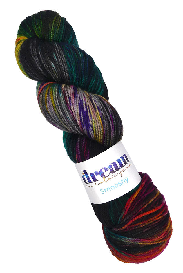 Dream in Color Smooshy - Charcoal Prismatic (#574)