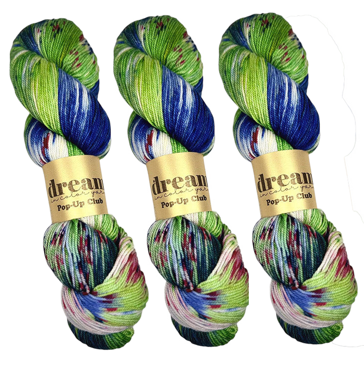 Smooshy with Cashmere Pop-Up Club - Violetear (THREE SKEINS)