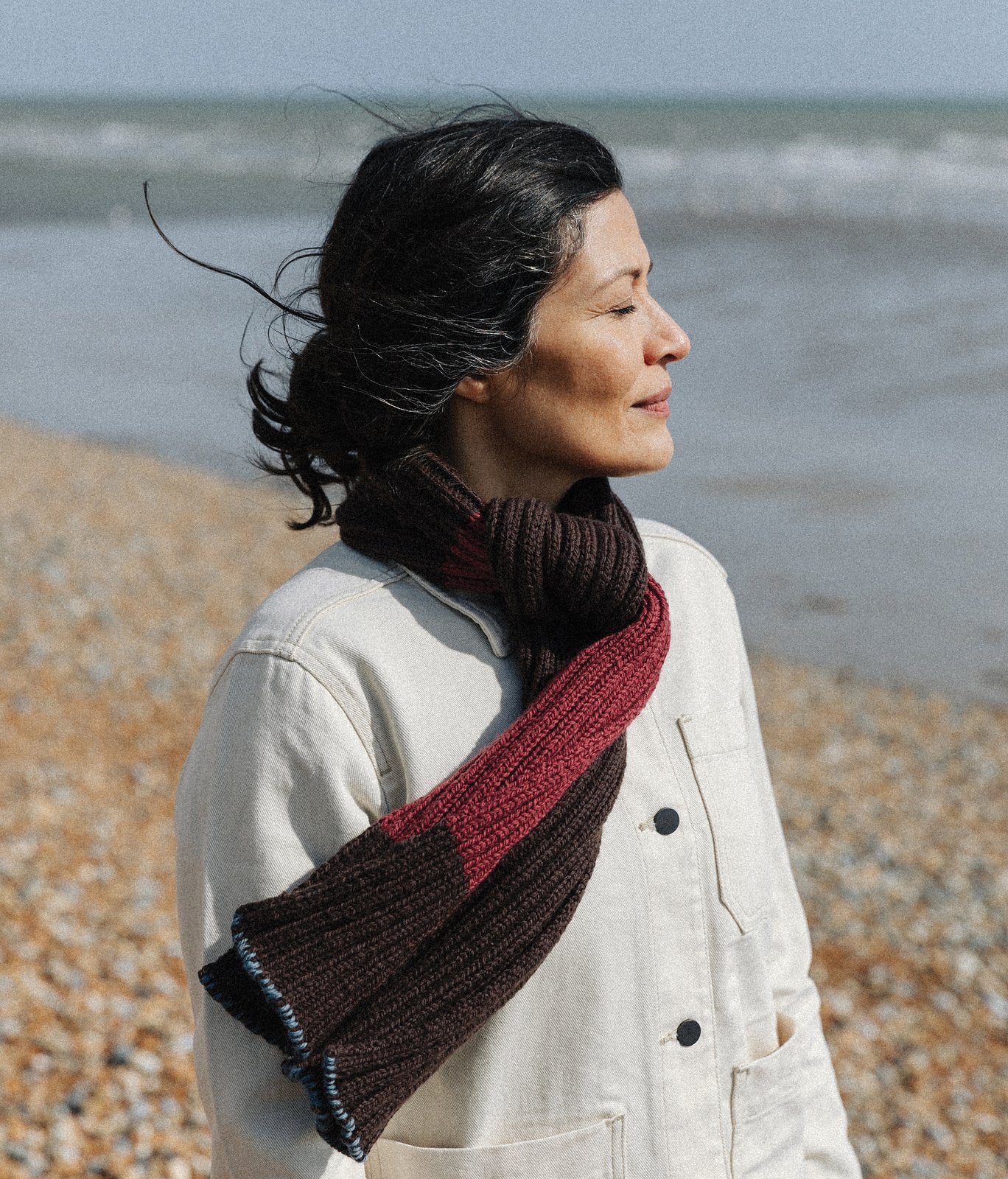 A Rowan Pebble Island Pattern - Dot Scarf (PDF)