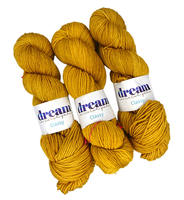 Dream in Color Classy One of a Kind - Golden Light (THREE SKEINS)