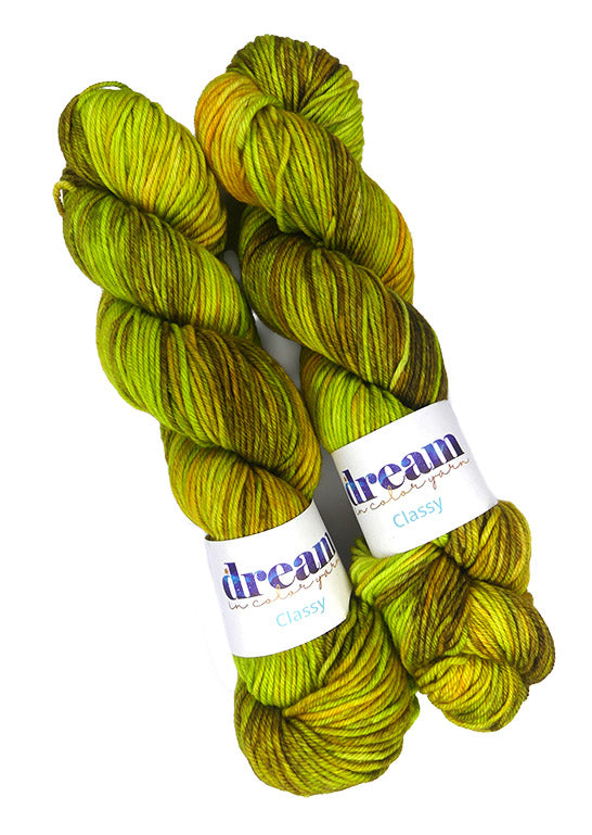 Dream in Color Classy One of a Kind - Leap Frog (TWO SKEINS)