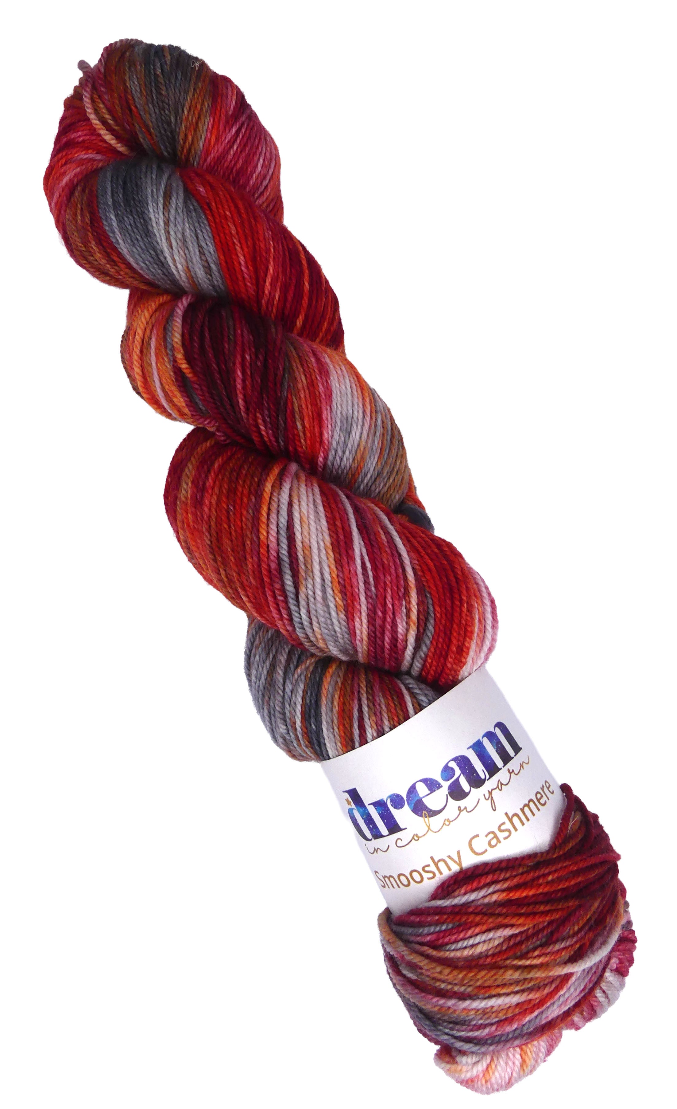 Dream in Color Smooshy with Cashmere One of a Kind - Burning Embers