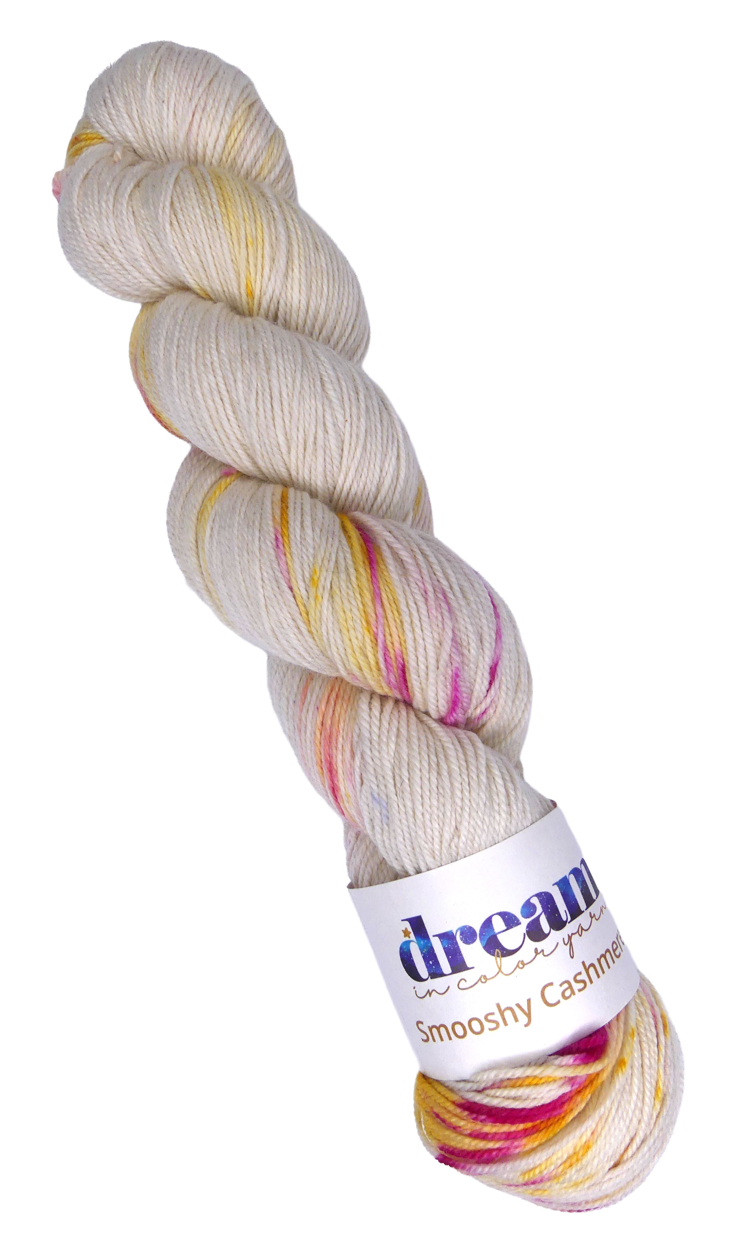 Dream in Color Smooshy with Cashmere One of a Kind - Citrus Snowcone