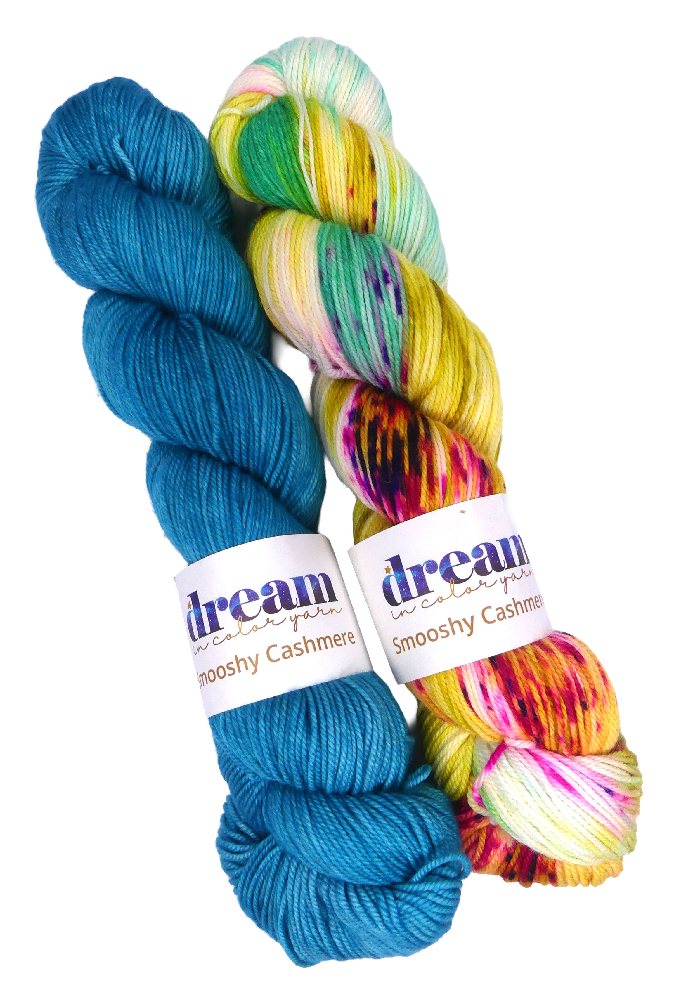 Dream in Color Smooshy with Cashmere One of a Kind - Party at the Lake (2 SKEINS)