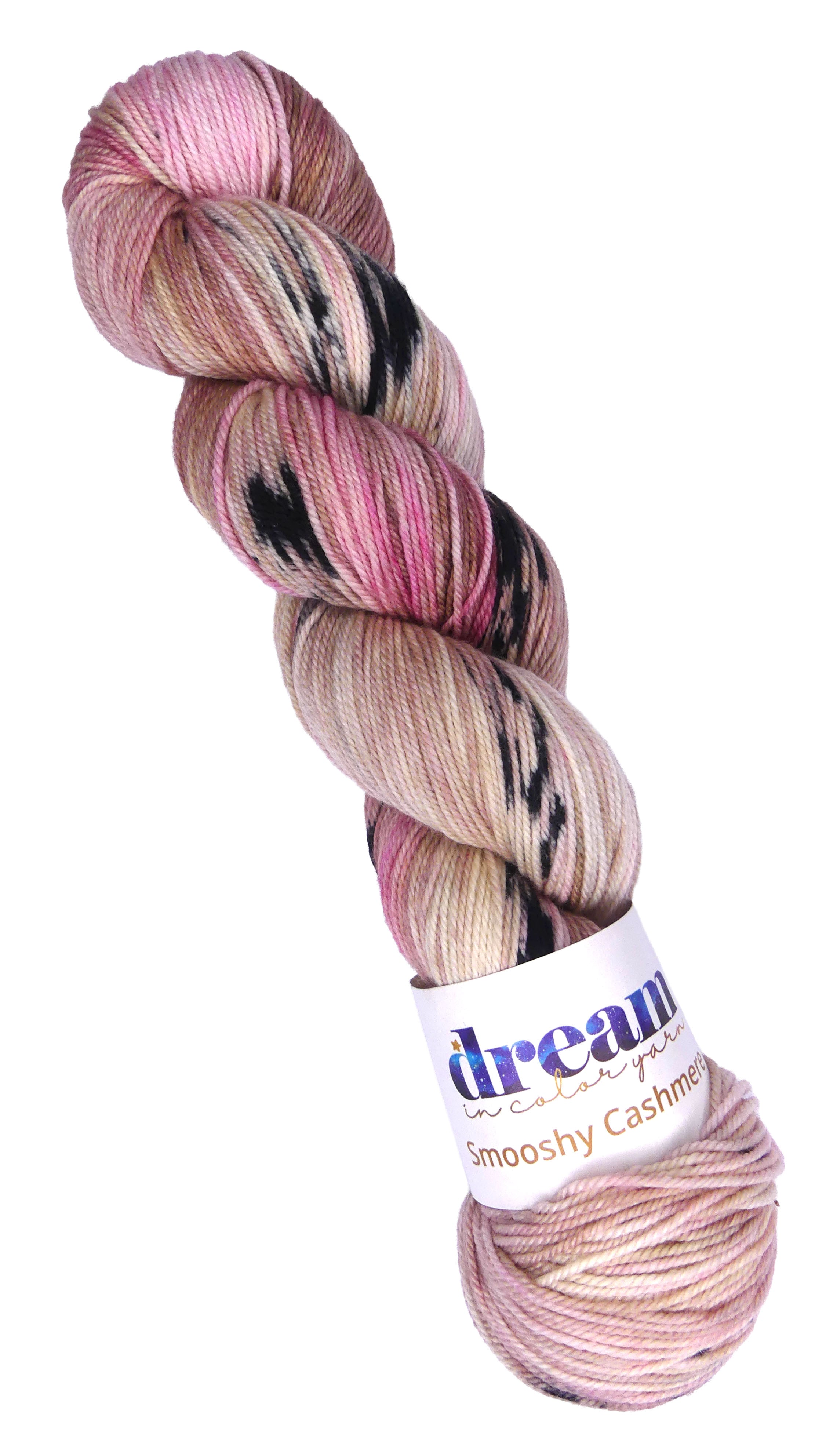 Dream in Color Smooshy with Cashmere One of a Kind - Pink Panther