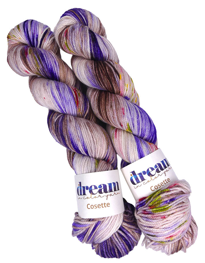 Dream in Color Cosette One of a Kind Color - Forget Me Nots (TWO SKEINS)