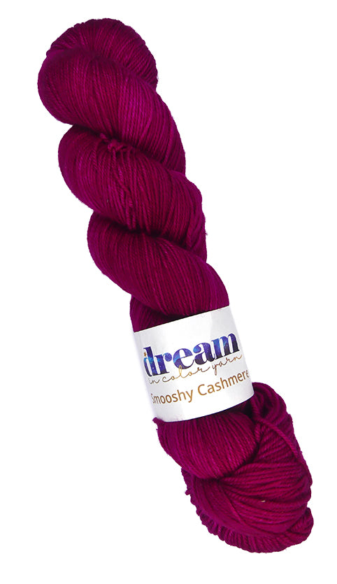 Dream in Color Smooshy with Cashmere One of a Kind - Bold Magenta