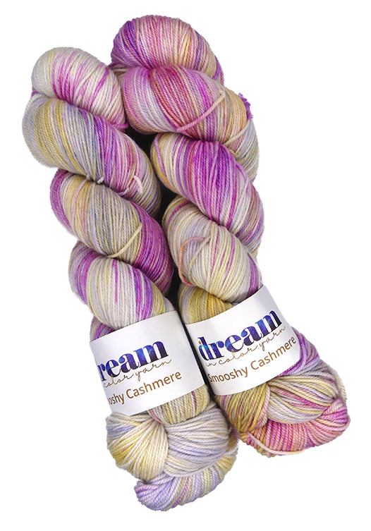 Dream in Color Smooshy with Cashmere One of a Kind - Bubblegum Twist (2 SKEINS)