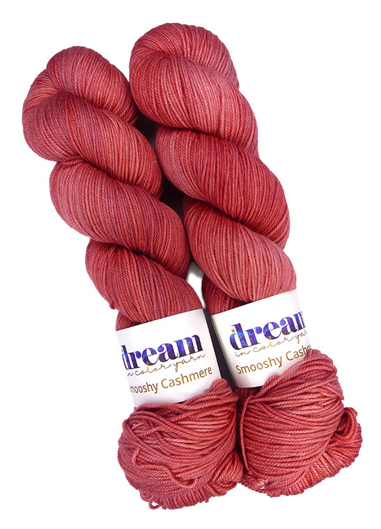 Dream in Color Smooshy with Cashmere One of a Kind - My Favorite Roses (2 SKEINS)