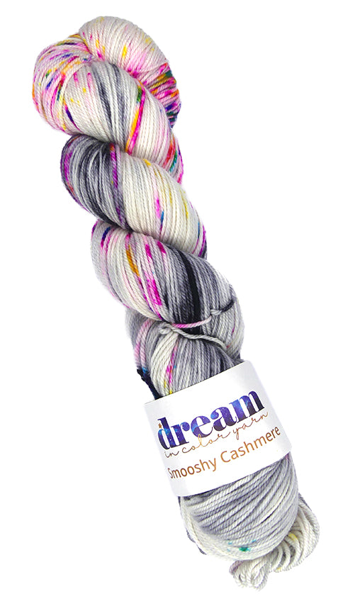 Dream in Color Smooshy with Cashmere One of a Kind - Snow Fairy