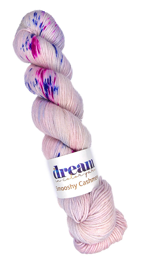 Dream in Color Smooshy with Cashmere One of a Kind - Strawberry Clouds