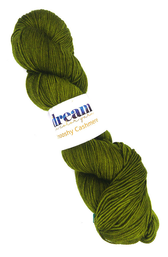 Dream in Color Smooshy with Cashmere - Scorched Lime (Color #028) Lot A