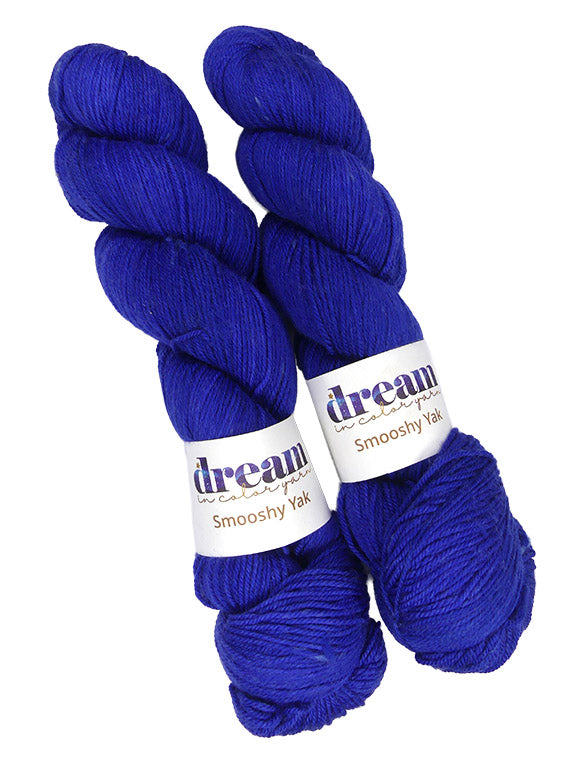 Dream in Color Smooshy Yak One of a Kind Colors - Azure Seas (TWO SKEINS)