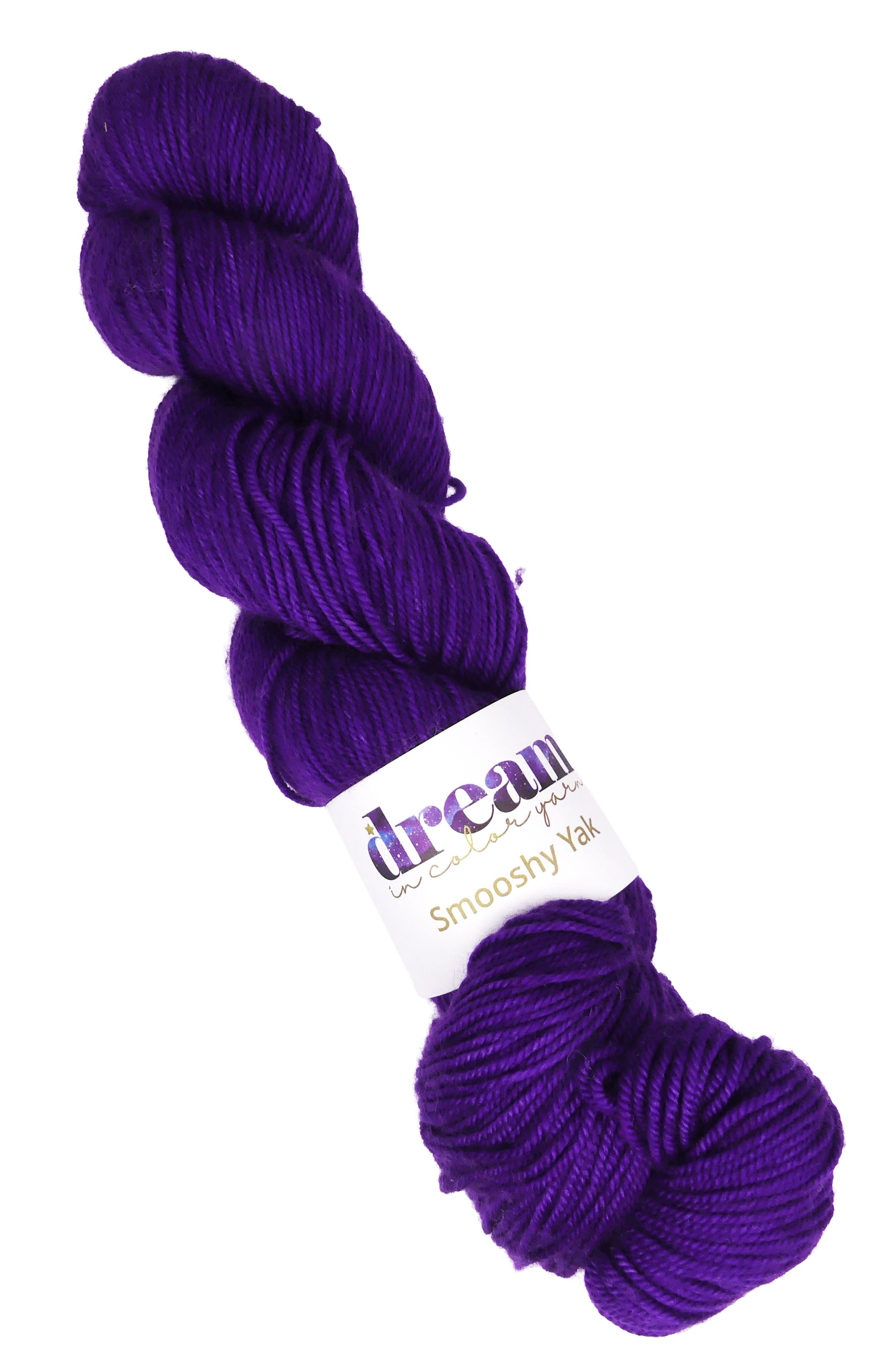 Dream in Color Smooshy Yak One of a Kind Colors - Deep Purple